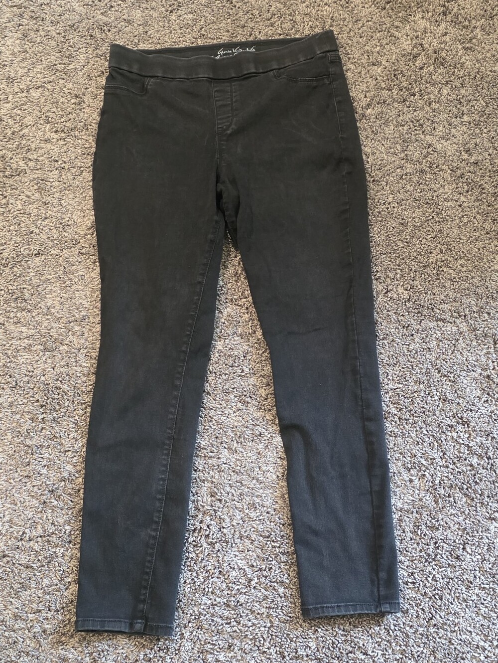 Gloria Vanderbilt Black Slimming Women's Slim Stretch Ankle Jeans Size 12